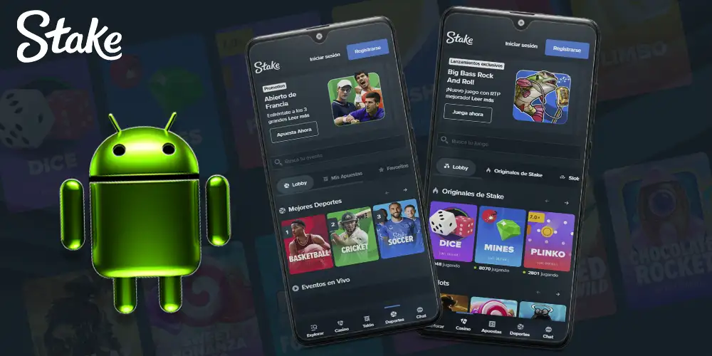 ¿Cómo descargo la aplicación móvil de Stake en Android?
