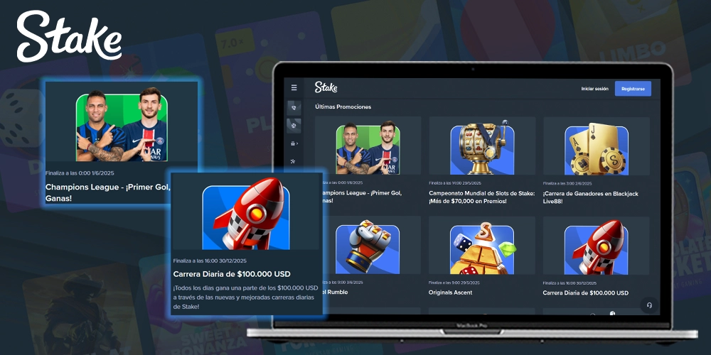 Información sobre el programa de bonos de apuestas deportivas de Stake Casino